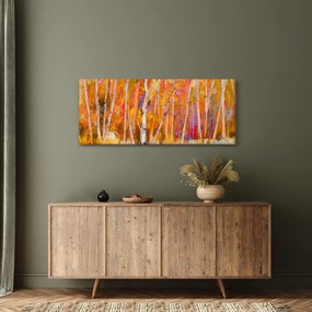 Obraz - Jesenný les (120x50 cm)