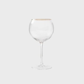 Pohár LYNN na stopke so zlatým okrajom 719721