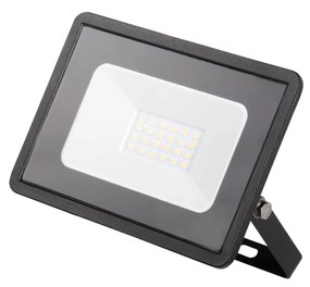 KANLUX Vonkajšie nástenné LED svietidlo BUNO, 20 W, denné biele svetlo, čierne, IP65