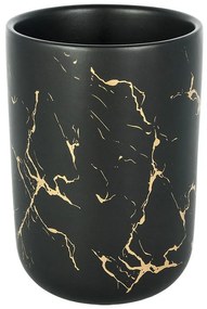 Pohár Gold Line keramika čierna/zlatá CST-1774 99