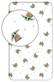 JERRY FABRICS -  JERRY FABRICS Plachta Star Wars Baby Yoda Bavlna, 90/200 cm