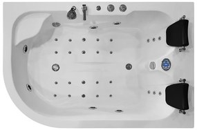 M-SPA -  Pravá kúpeľňová vaňa SPA TURBO PLUS hydromasážou 180 x 120 x 54 cm (MSPA1631-TURBO+ -R)