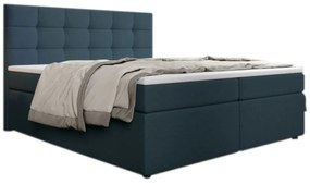Čalúnená posteľ boxspring SALMA + vrchný matrac - inari 87 / 180x200