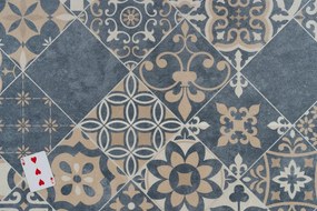 Beaulieu International Group, PVC podlaha - lino Livitex Retro 2791, na mieru, šíře 3m,4m, šedá, filc, chodba / predsieň