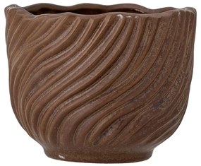 Kameninový ručne vyrobený obal na kvetináč ø 14 cm Sella – Bloomingville