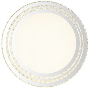 Globo 68157-58 - LED stmievateľné stropné svietidlo KLARA 58W/230V 2700-6000K pr. 60 cm biele + diaľkové ovládanie