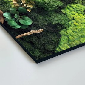 DUBLEZ | Zelený obraz - Oáza machu