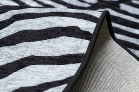 Koberec MIRO 51331.803 zebra, čierny / biely