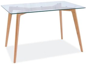 Jedálenský stôl Signal OSLO dub