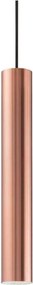 Ideal Lux - LED Luster na lanku LOOK 1xGU10/7W/230V CRI 90 pr. 6 cm medená