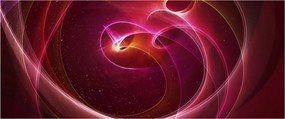 Obraz - Svetelné linky (120x50 cm)