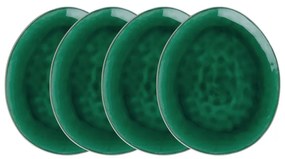 Butlers DE LA ROYA Sada tanierov 4 ks - tm. zelená