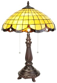 Veľká Tiffany lampa do obývačky Ø41*57