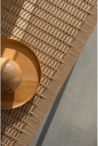 Čierna/v prírodnej farbe lavica Klupa – Gazzda