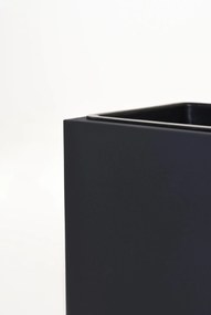 Kvetináč BLOCK, pozink, výška 65 cm, antracit, vr. vložky
