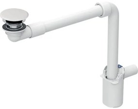 Odtok umyvadla Geberit ONE, prostorově úsporný, úzké provedení, svislý vývod 152.089.01.1