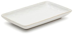 Krémová keramická nádobka na mydlo Savel – Kave Home