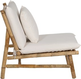 Biele kreslo Bamboo – Ixia