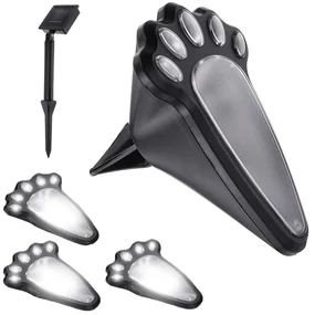 Solárne lampy LED záhradné nožičky, Verk 15902, 4ks