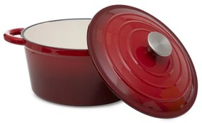 Hrniec ANDREAS liatinový, červený 871905