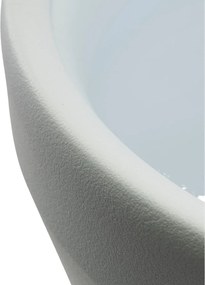 Plastový květináč Purea 34,9x39,5 cm bílý