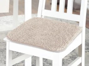 Podsedák na stoličky Rabbit Teddy 38x38 cm, slonová kosť%