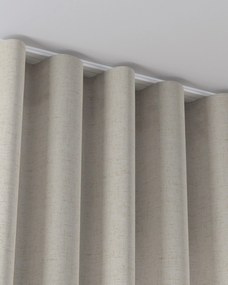 Zaves s riasením WAVE farba produktu béžová látka polopriehľadný
