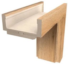 Tunelová zárubeň Naturel 80 cm pre hrúbku steny 10-18 cm T2CPLDN80, 1 ks