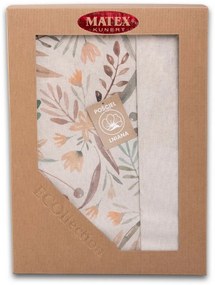 Obliečky zo zmesi bavlny a ľanu Lúka, 220 x 200 cm, 2 ks 70 x 80 cm