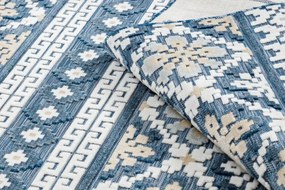 Koberec štrukturálny BOTANIC 65252 Boho - granát