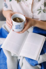 Bella Rose Porcelánový hrnček Ještě dočtu kapitolu 270 ml