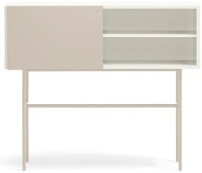 Béžovo-krémový konzolový stolík 35x110 cm Nube – Teulat