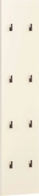 XXXLutz VEŠIAKOVÝ PANEL, béžová, 24,5/109/2,6 cm MID.YOU - Vešiakové steny - 000895011901
