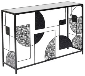 Segno konzolový stolík čierny 120x80 cm
