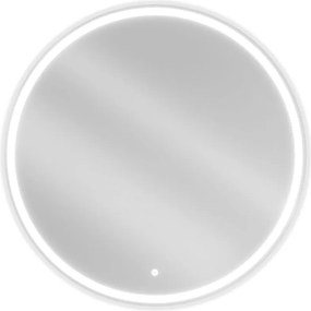 Mexen Gobi, LED okrúhle kúpeľňové zrkadlo s podsvietením 90 cm, 6000K, ochrana proti zahmlievaniu, 9801-090-090-611-00