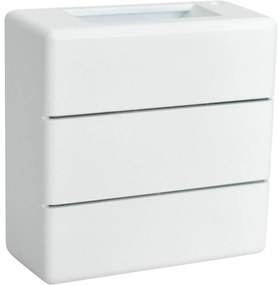 Immax 08521L - LED vonkajšie nástenné svietidlo LUXLINE 6W/230V 3000K IP54 biele