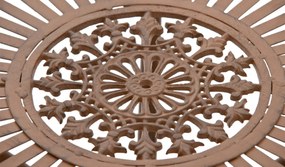 Kovový stôl GS13437402 - Hnedá antik