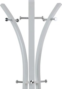 Stojací vešiak Alfons, biely