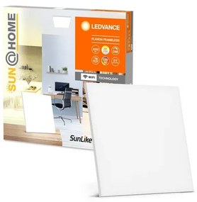 LEDVANCE Stropný smart LED panel SUN@HOME, 35W, 3250lm, 600x600mm, hranaté, biela