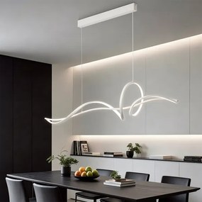 Brilagi - stmievateľný LED luster na lanku SIGNATURE LED/55W/230V 120x23 cm biela + DO