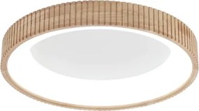 BRILAGI - LED stropné svietidlo FALCON WOOD MODERN LED/40W/230V pr. 60 cm drevo