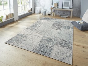 ELLE Decor koberce Kusový koberec Pleasure 103587 Light Blue/Black/Cream z kolekce Elle - 80x150 cm