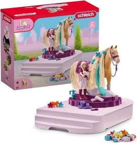 Otočná stanica na strihanie koní Schleich 42617
