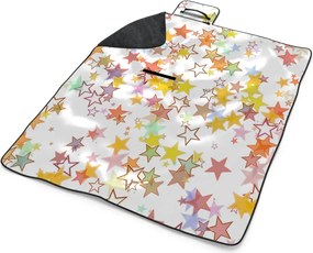 Sablio Plážová deka Hviezdičky: 200x140 cm