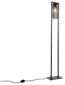 Inteligentná moderná stojaca lampa čierna vrátane Wifi ST64 - Balenco Wazo