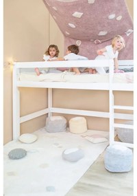 Krémový prateľný ručne tkaný bavlnený detský koberec 140x200 cm Kim – Lorena Canals