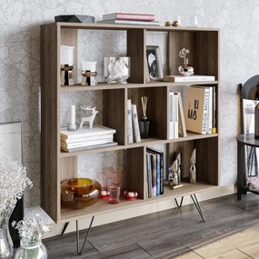 Könyvespolc Mistico - Walnut