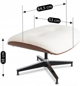 PROXIMA.store - Loftové otočné kreslo Palermo