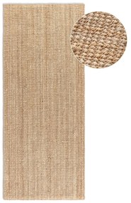 Jutový behúň v prírodnej farbe 80x200 cm Bouclé – Hanse Home