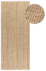 Jutový behúň v prírodnej farbe 80x200 cm Bouclé – Hanse Home